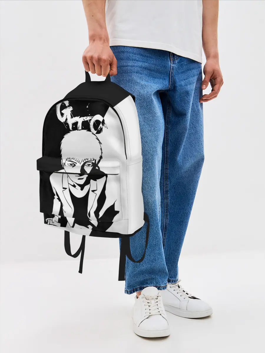 Рюкзак джинсовый / Onizuka oldschool anime