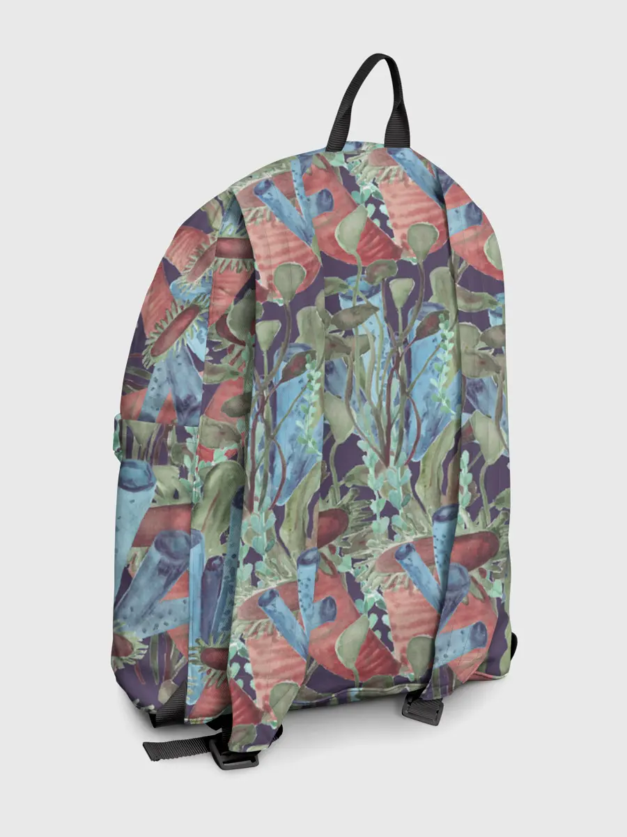 Рюкзак джинсовый / Водоросли на морском дне