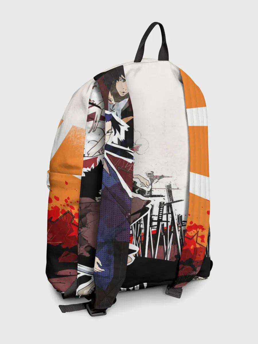 Рюкзак джинсовый / Афросамурай аниме