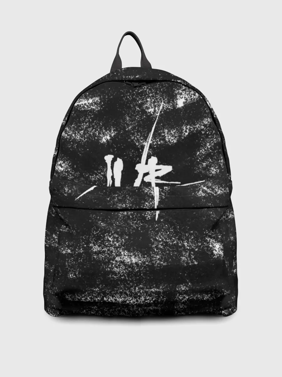 Рюкзак джинсовый / Чёpнo-бeлый