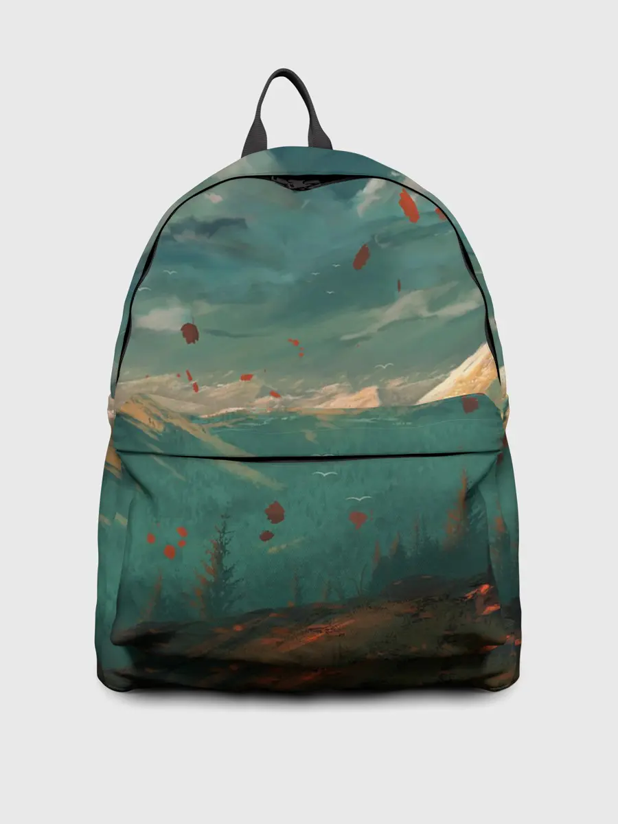 Рюкзак джинсовый / Горы