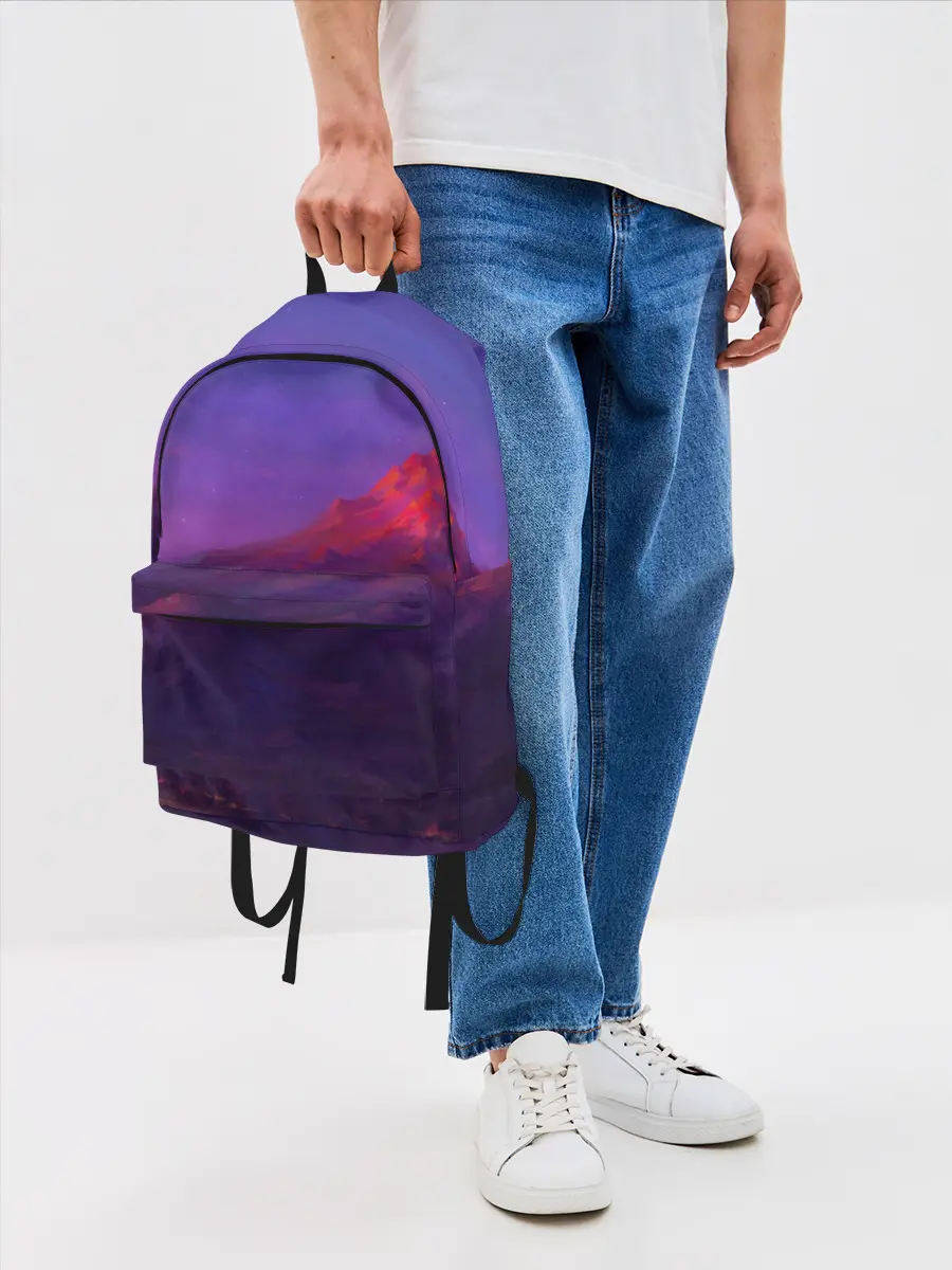 Рюкзак джинсовый / Горы