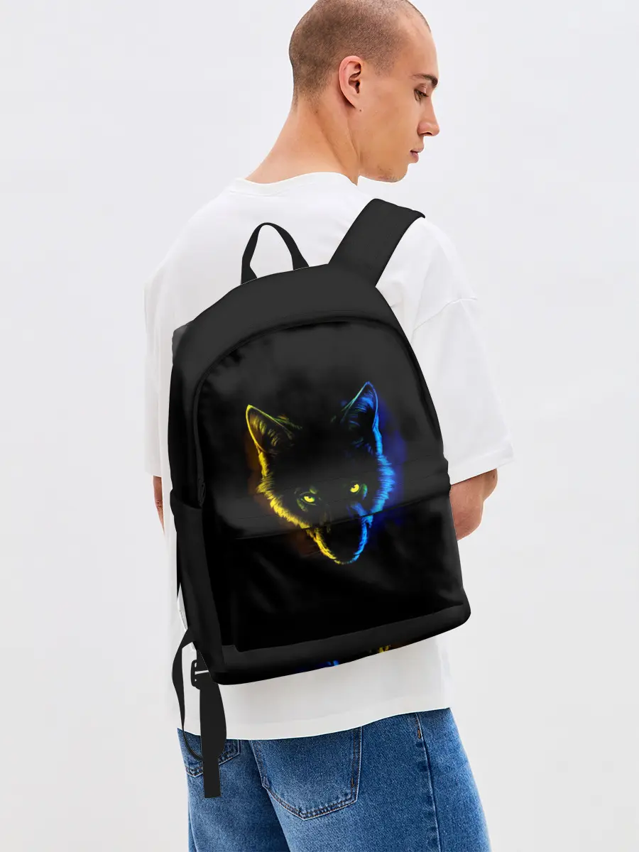 Рюкзак джинсовый / Гипноз