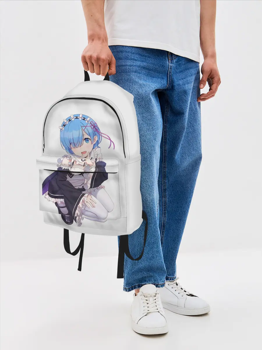 Рюкзак джинсовый / Re:Zero