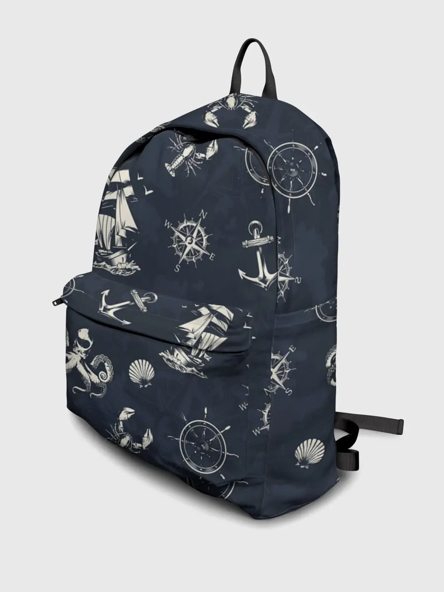 Рюкзак джинсовый / Nautical art