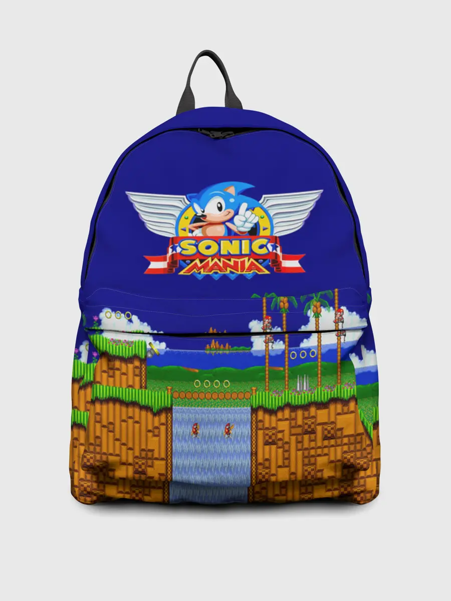 Рюкзак джинсовый / Sonic.