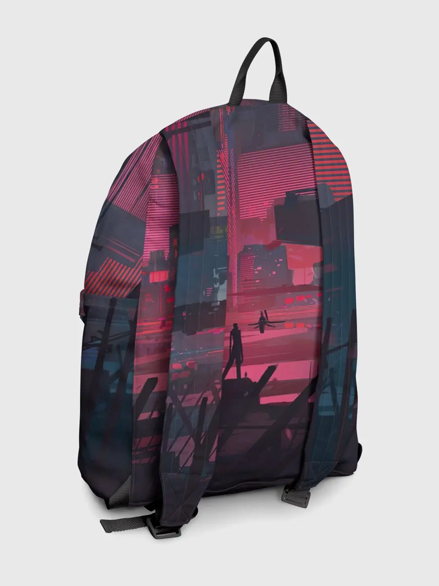 Рюкзак джинсовый / Город Будущего