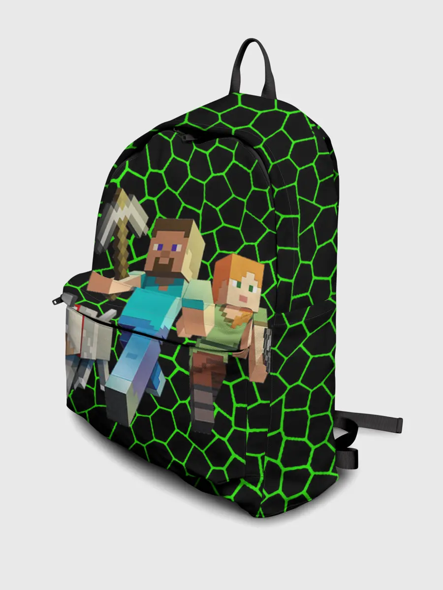 Рюкзак джинсовый / minecraft