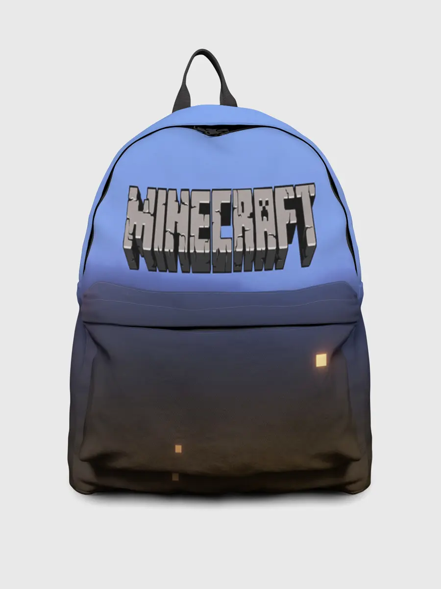 Рюкзак джинсовый / minecraft