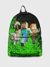 Рюкзак джинсовый / minecraft
