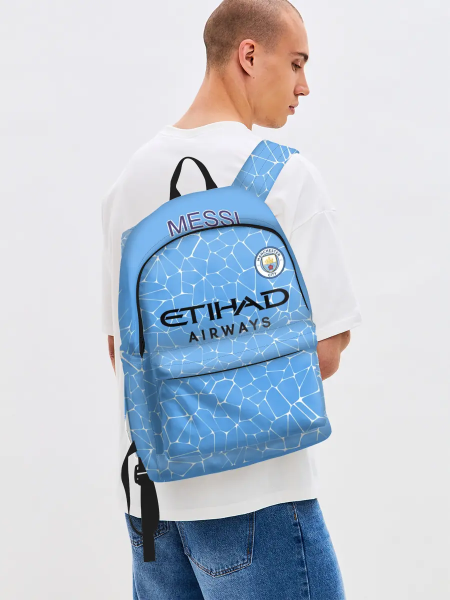 Рюкзак джинсовый / L. Messi Manchester City