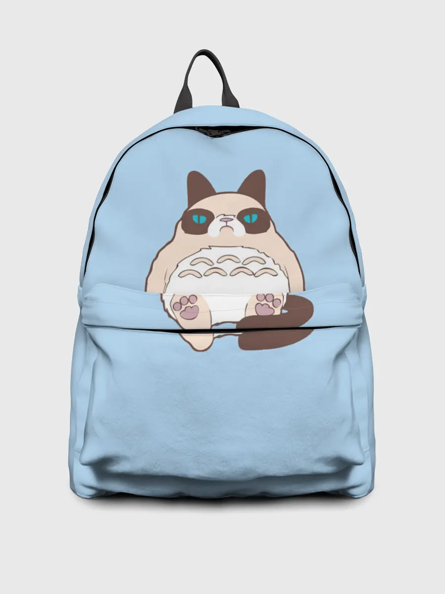 Рюкзак джинсовый / Тоторный кот