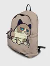 Рюкзак джинсовый / Великий Grumpy Cat
