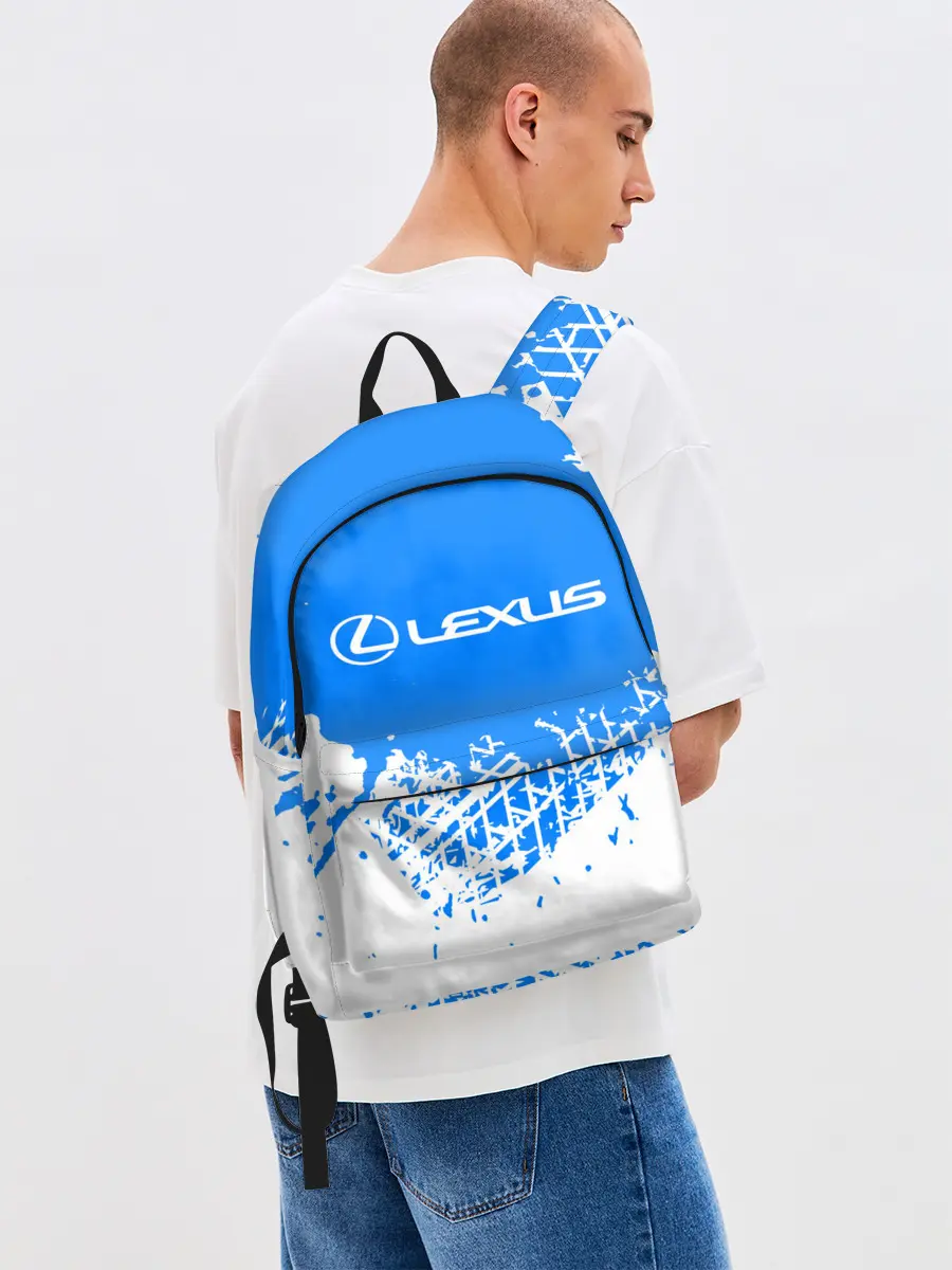 Рюкзак джинсовый / LEXUS / ЛЕКСУС