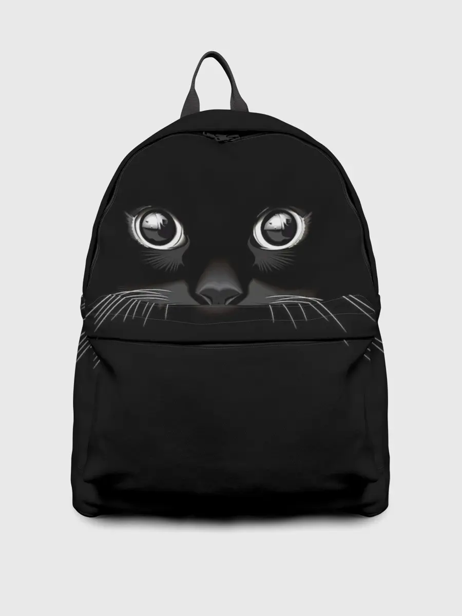 Рюкзак джинсовый / Кошачья моська