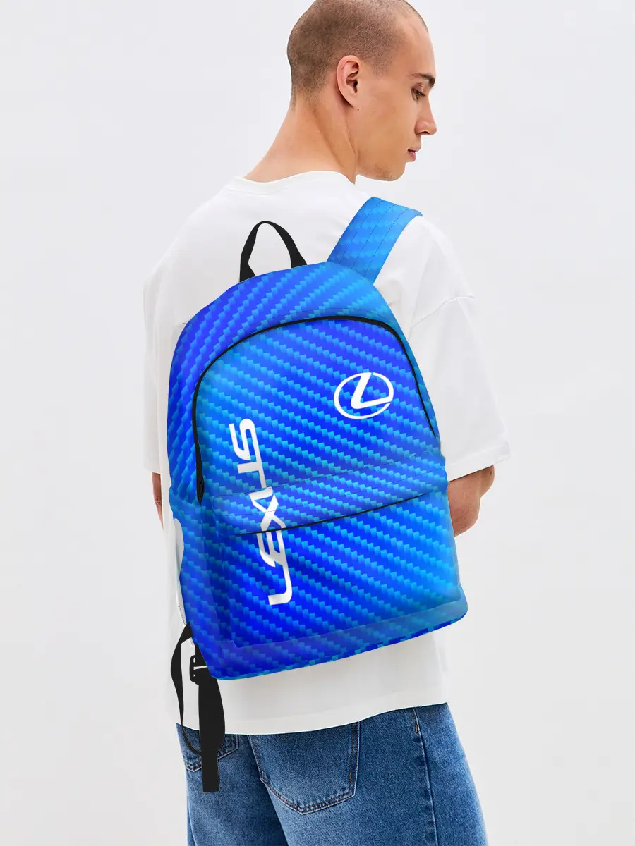 Рюкзак джинсовый / LEXUS / ЛЕКСУС