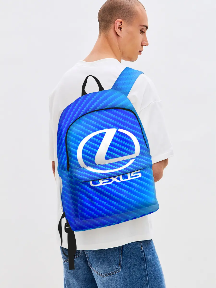 Рюкзак джинсовый / LEXUS / ЛЕКСУС