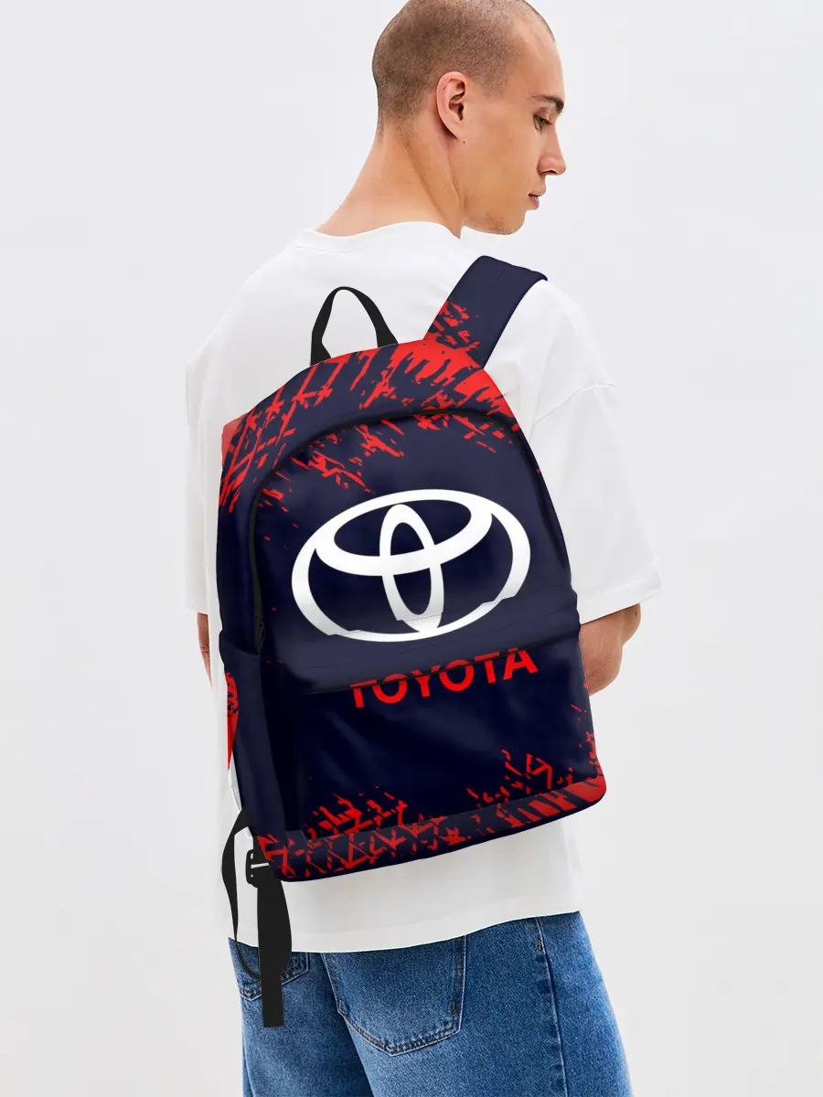 Рюкзак джинсовый / TOYOTA / ТОЙОТА