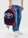 Рюкзак джинсовый / TOYOTA / ТОЙОТА
