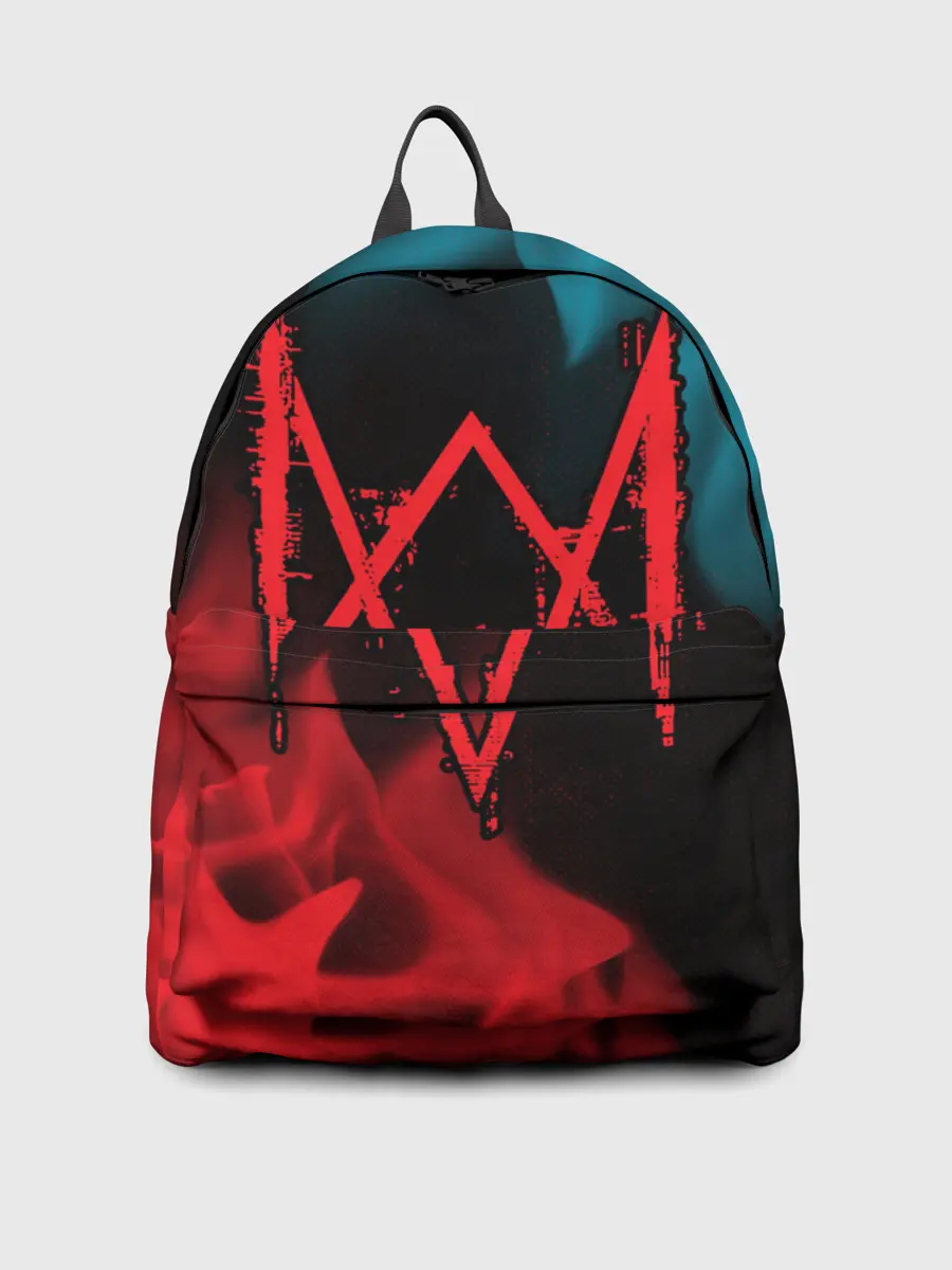 Рюкзак джинсовый / WATCH DOGS LEGION / ВОТЧ ДОГС