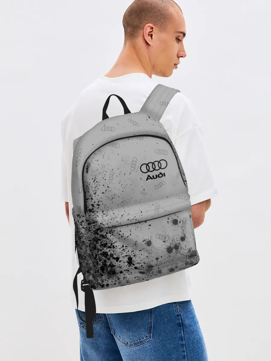 Рюкзак джинсовый / AUDI / АУДИ