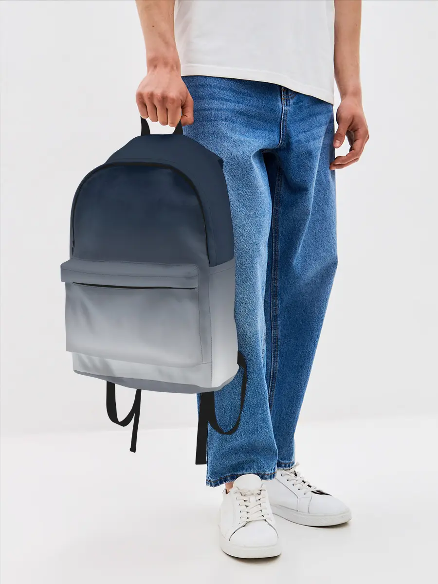 Рюкзак джинсовый / Градиент