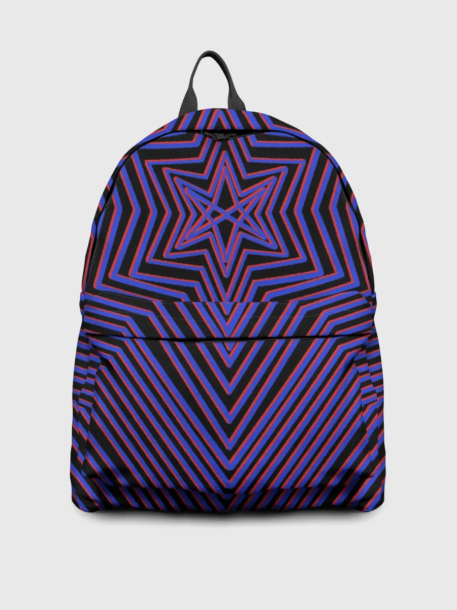 Рюкзак джинсовый / BRING ME THE HORIZON GLITCH