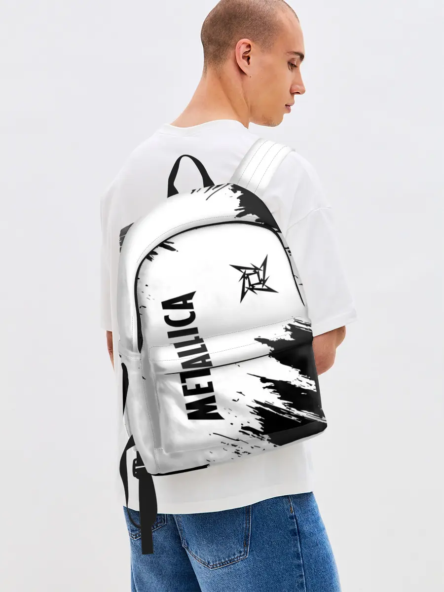 Рюкзак джинсовый / METALLICA / МЕТАЛЛИКА