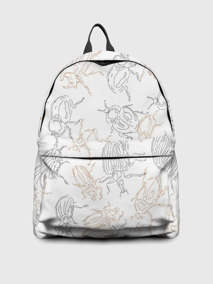 Рюкзак джинсовый / Ползучие жучки