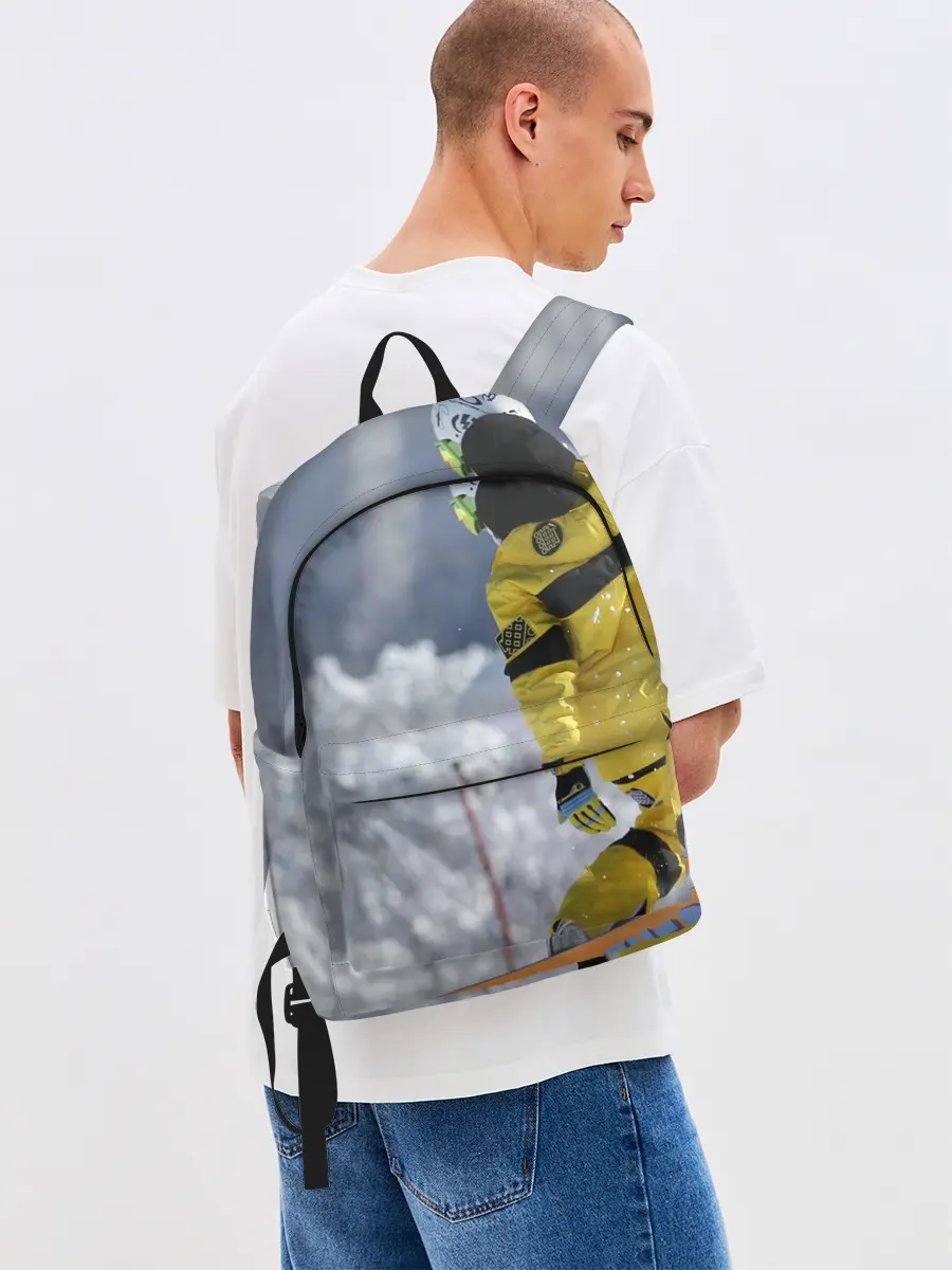 Рюкзак джинсовый / сноубордист