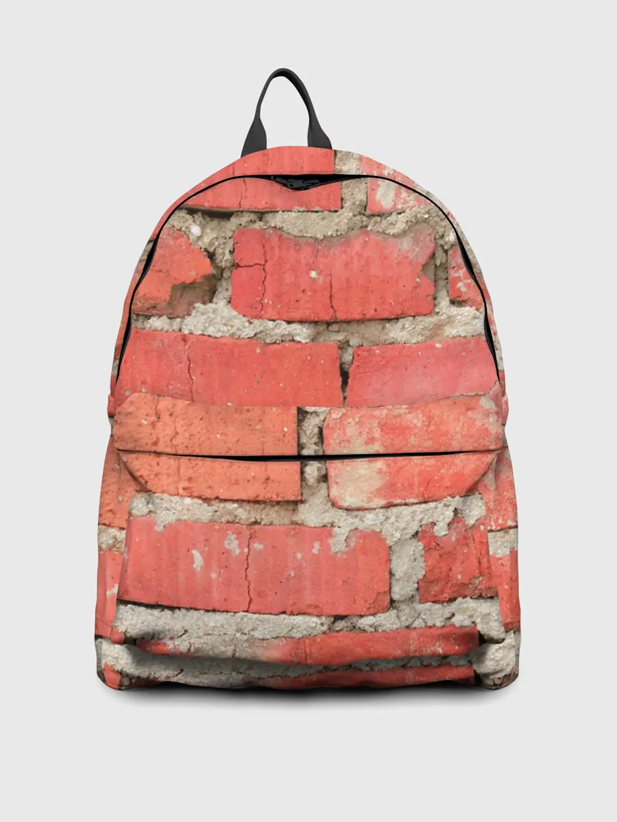 Рюкзак джинсовый / Кирпичная стена