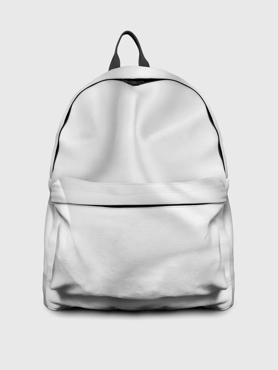 Рюкзак джинсовый / Белое полотно текстура