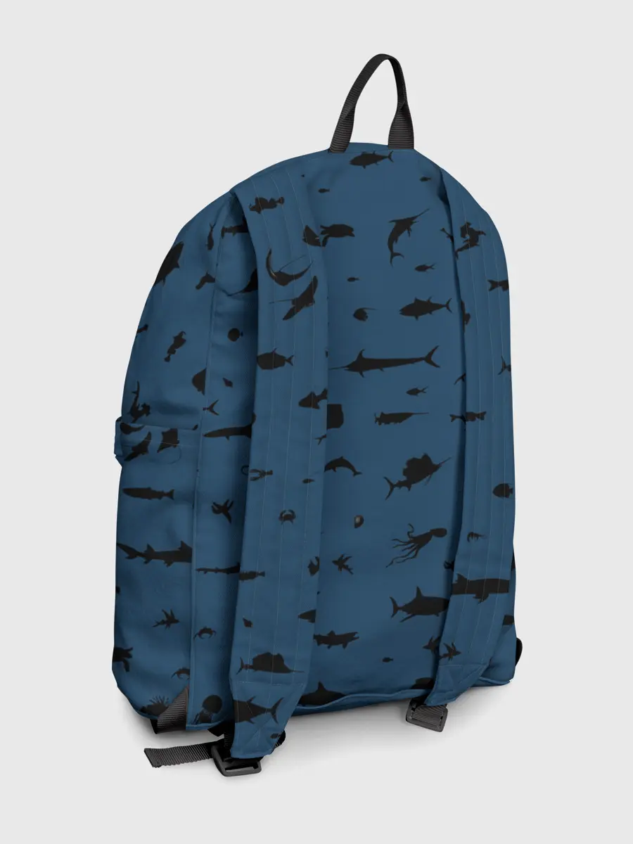 Рюкзак джинсовый / Fish