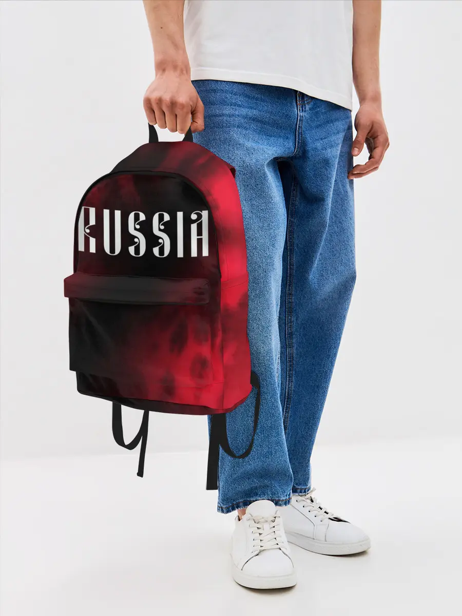 Рюкзак джинсовый / RUSSIA / РОССИЯ