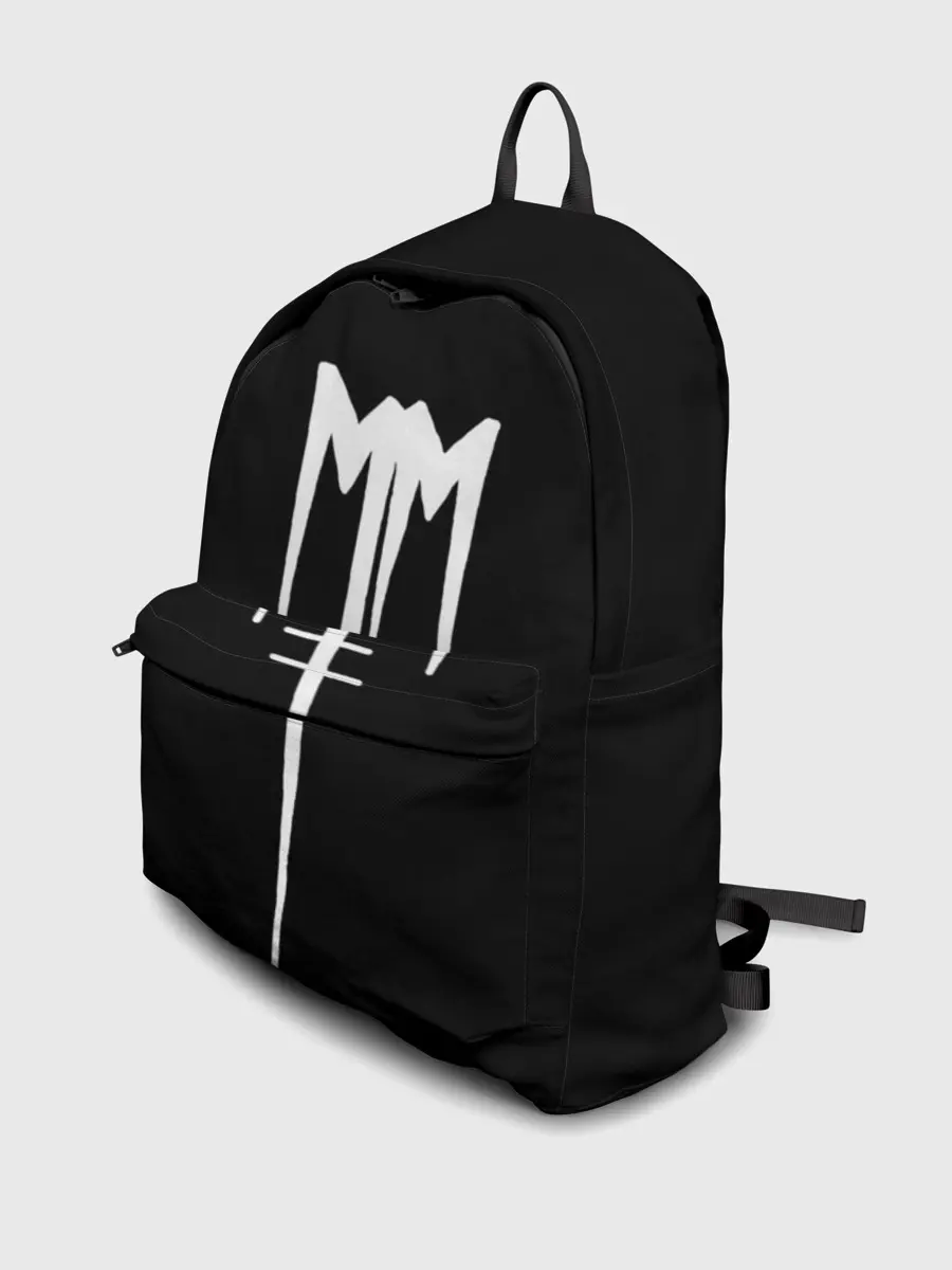 Рюкзак джинсовый / Marilyn Manson