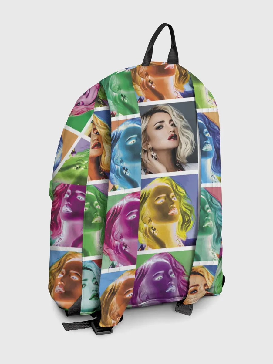 Рюкзак джинсовый / Buzova pop-art