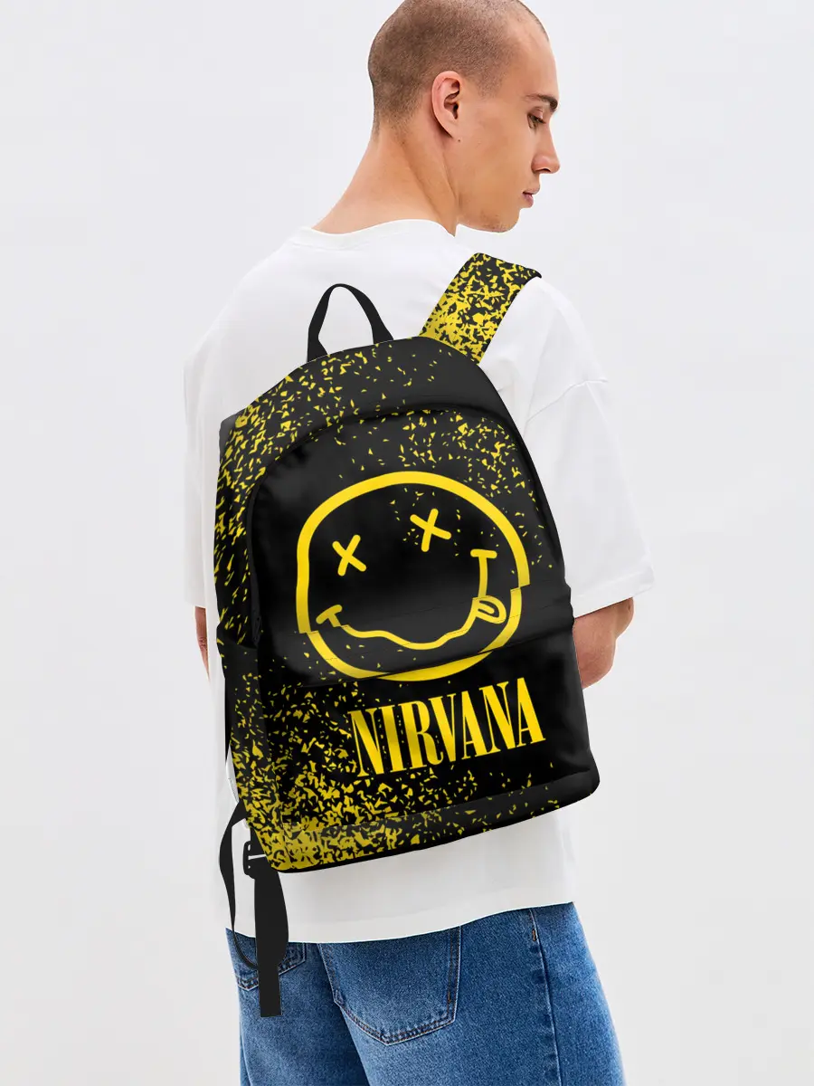 Рюкзак джинсовый / NIRVANA / НИРВАНА