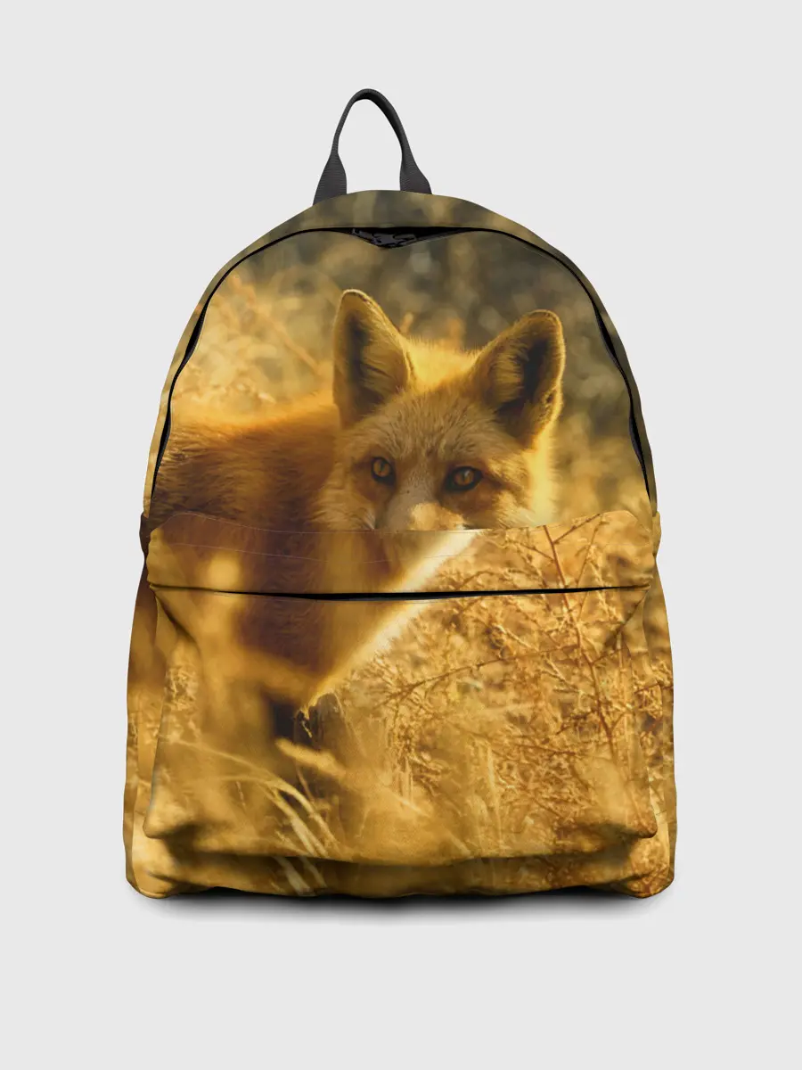 Рюкзак джинсовый / Рыжая Лиса