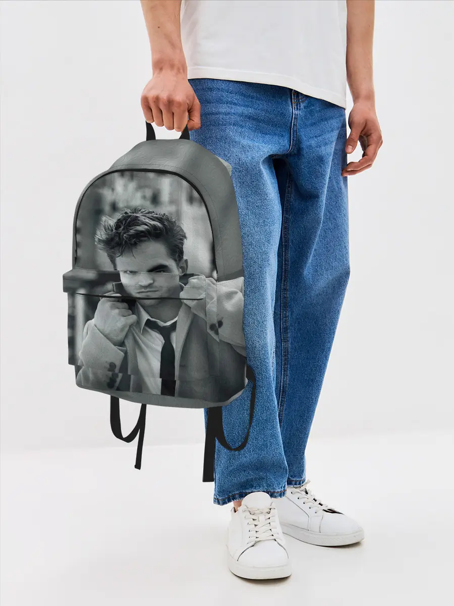 Рюкзак джинсовый / Роберт Паттинсон