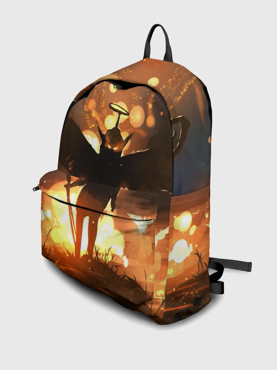 Рюкзак джинсовый / Темный ангел ада