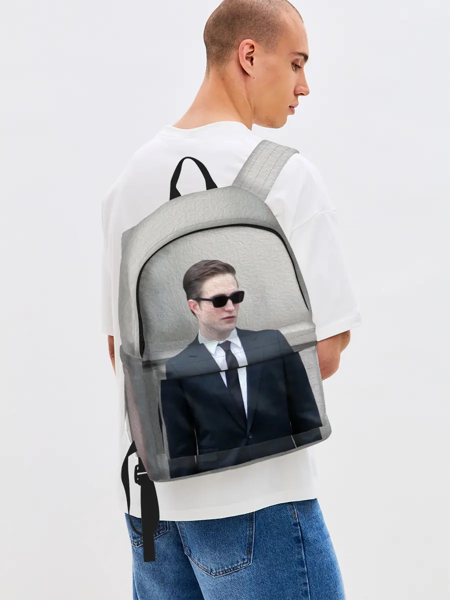 Рюкзак джинсовый / Роберт Паттинсон