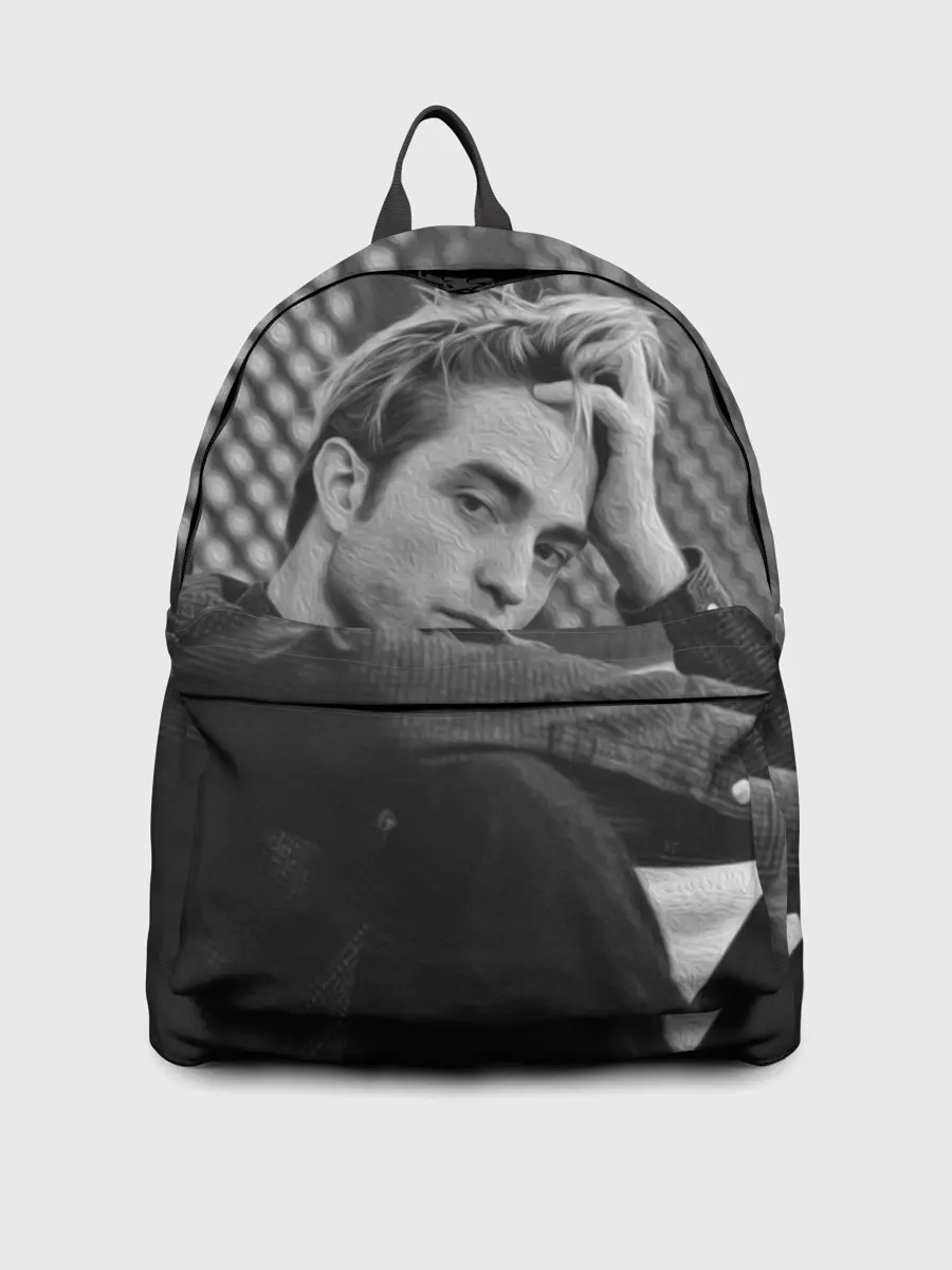 Рюкзак джинсовый / Роберт Паттинсон