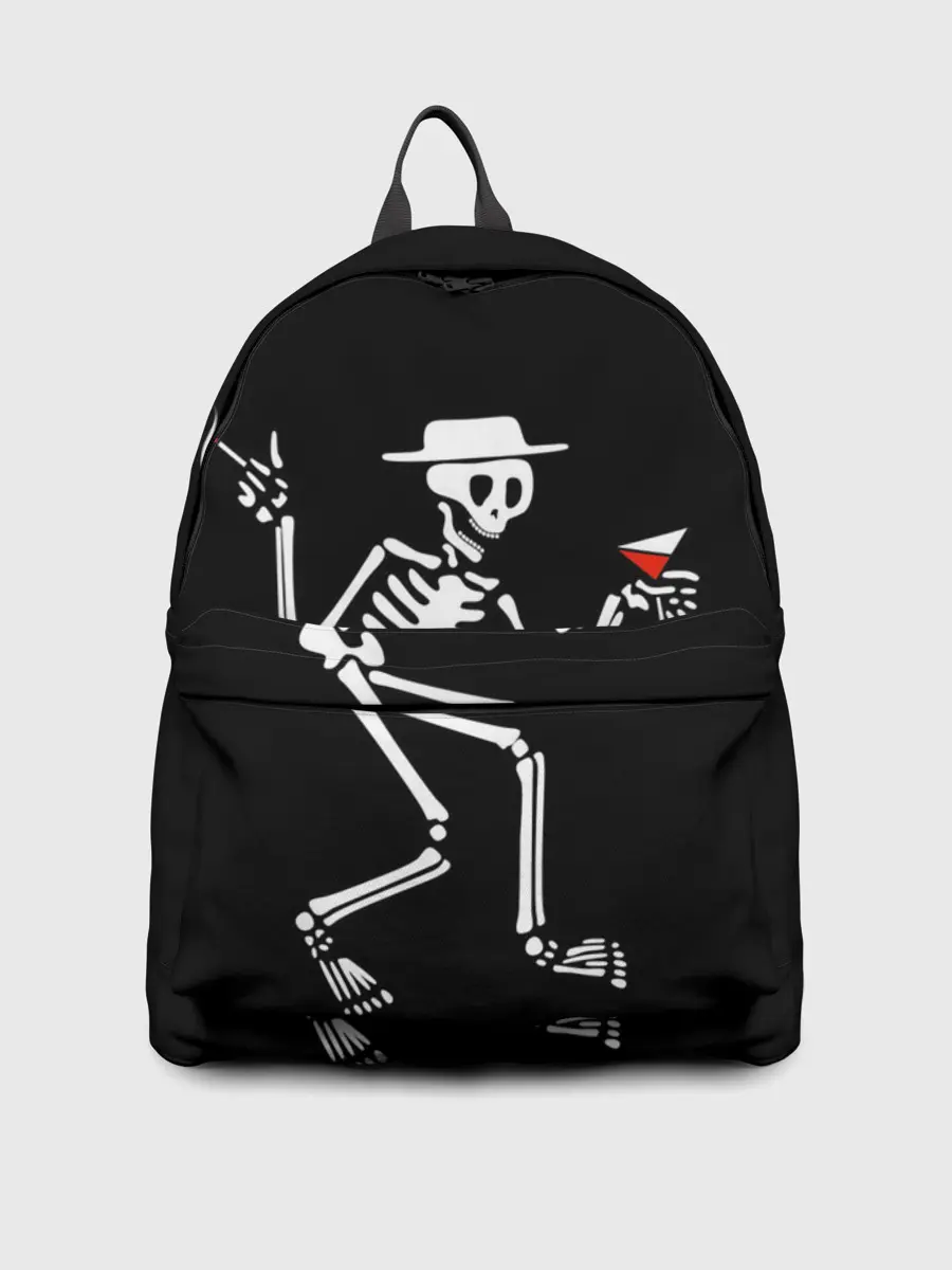 Рюкзак джинсовый / Скелет