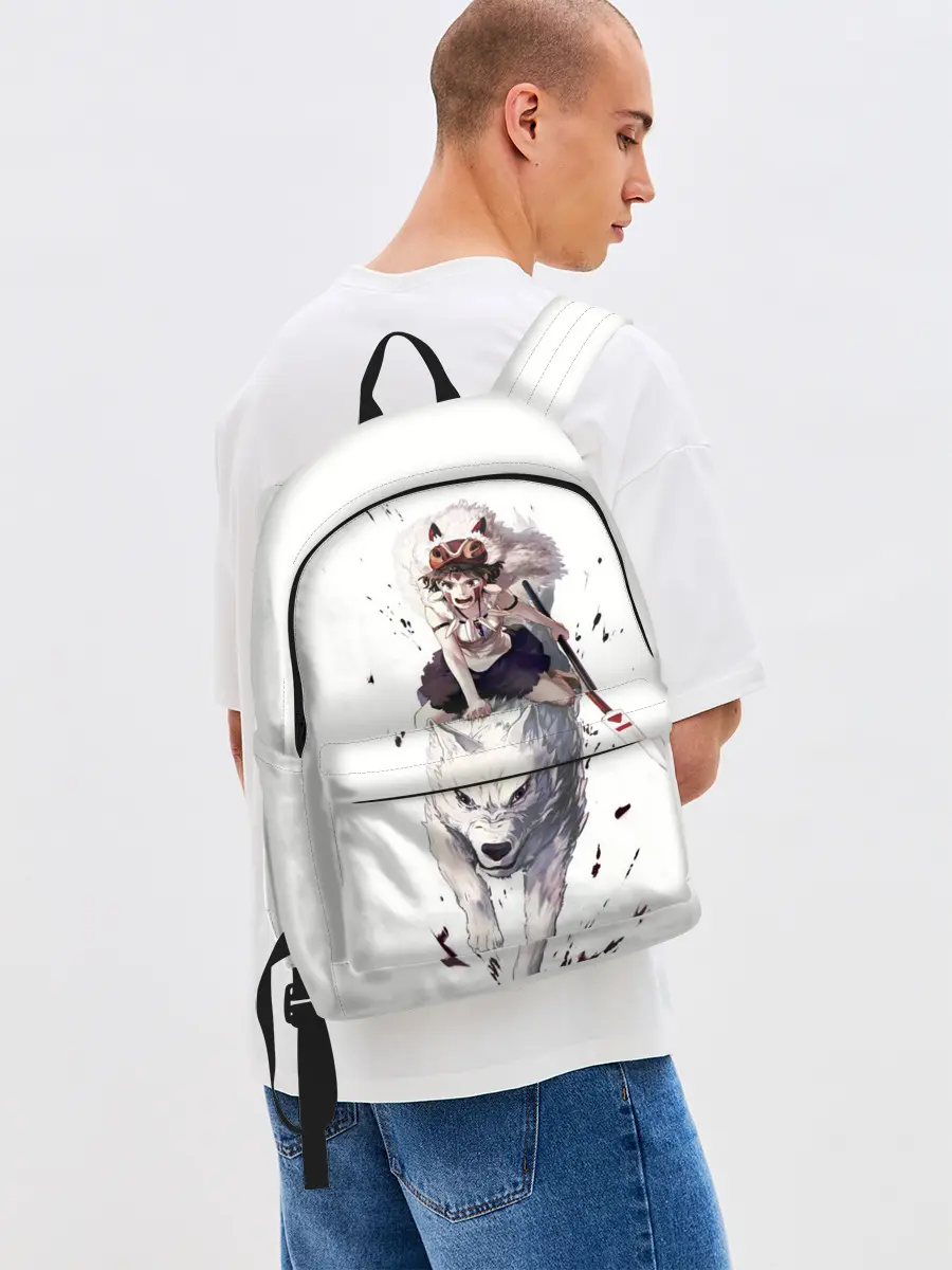 Рюкзак джинсовый / Принцесса Мононоке