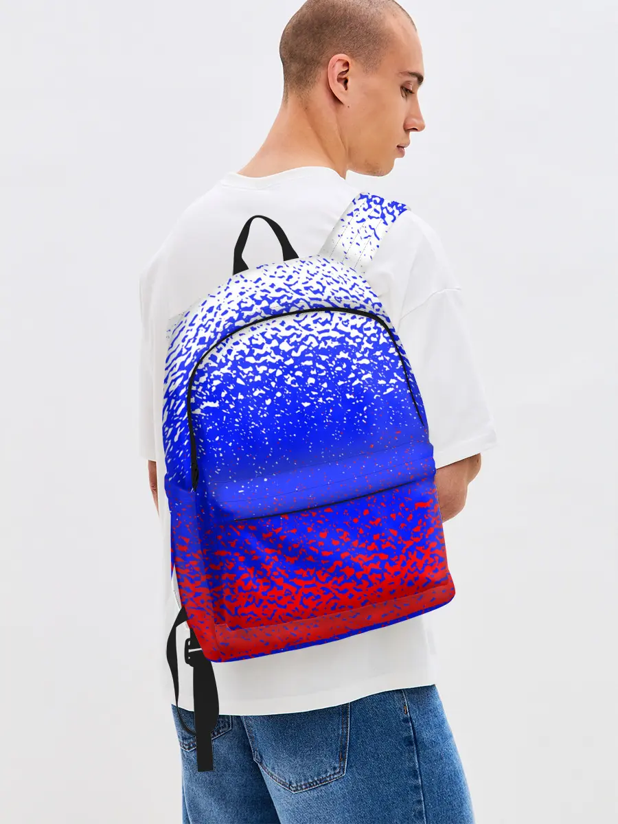 Рюкзак джинсовый / Текстура.