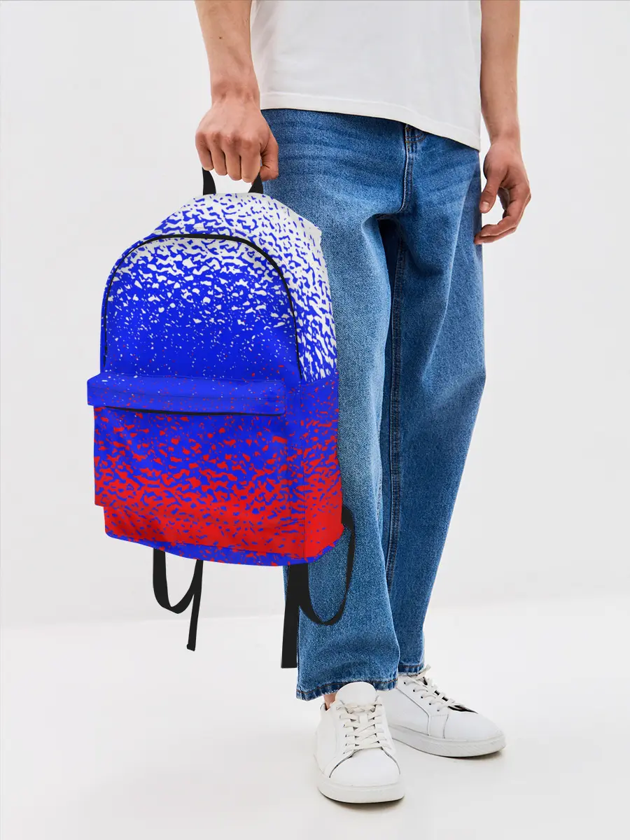 Рюкзак джинсовый / Текстура.