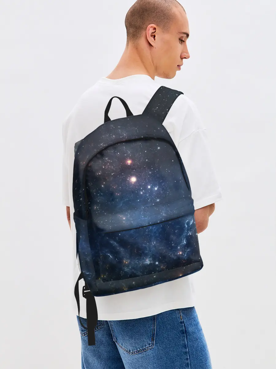Рюкзак джинсовый / Космос