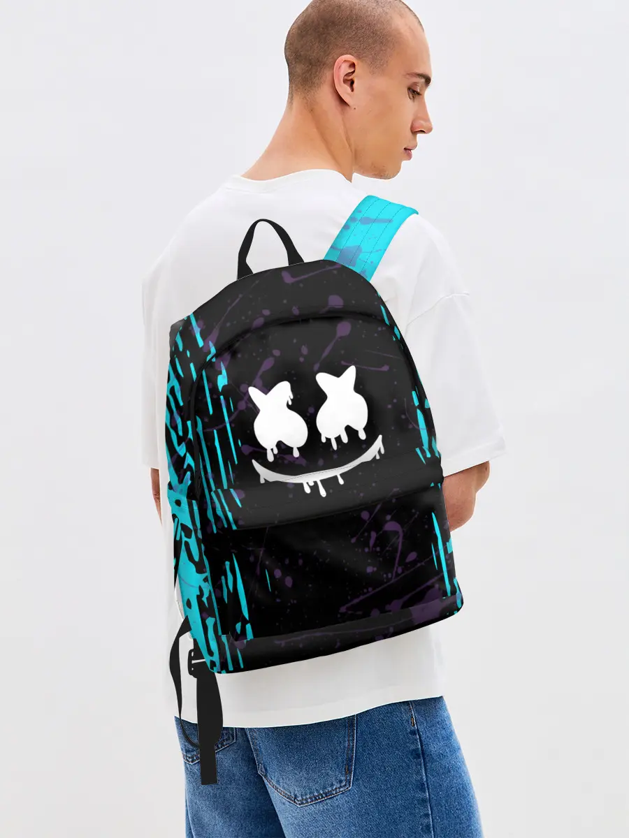 Рюкзак джинсовый / FORTNITE MARSHMELLO.