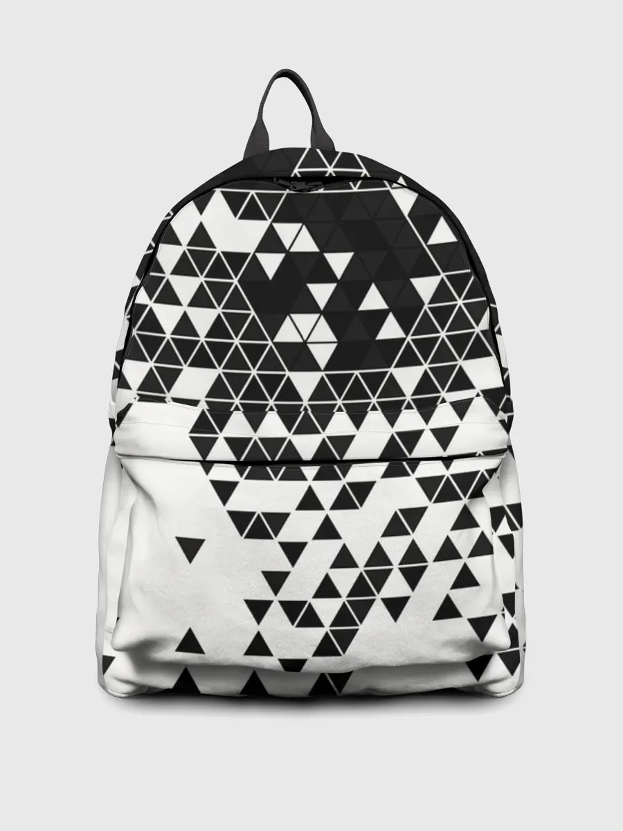 Рюкзак джинсовый / Векторные фигуры