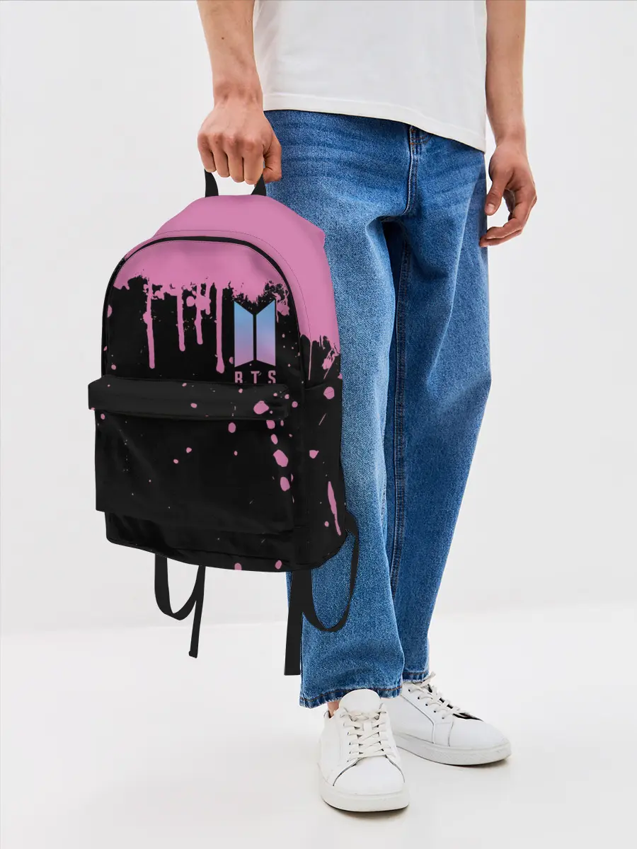 Рюкзак джинсовый / BTS